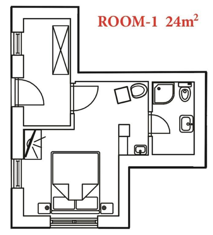 San Lorenzo Apartments Ловречиця Екстер'єр фото